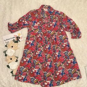 Multicolored An’ge dress. size M